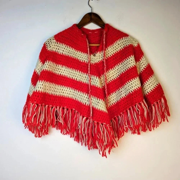Handmade Crocheted Cape - Picture 1 of 2